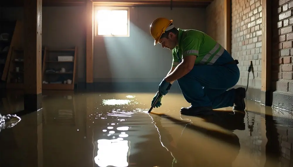 Professional water damage restoration services in Winona, TX